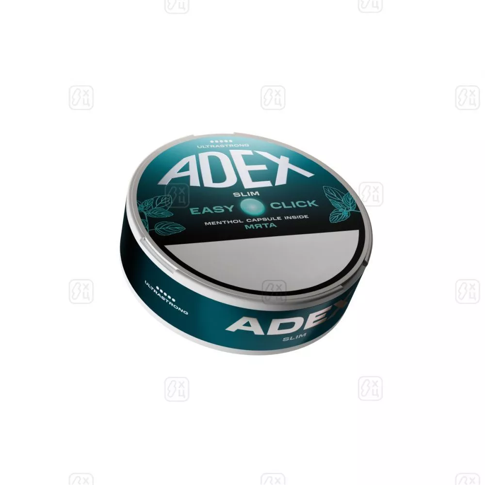 Жевательный_табак_ADEX_CLICK_SLIM_Mint_9_г_ultrastrong_M_