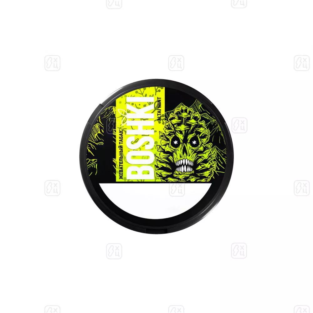 Жевательный табак BOSHKI altai mint_