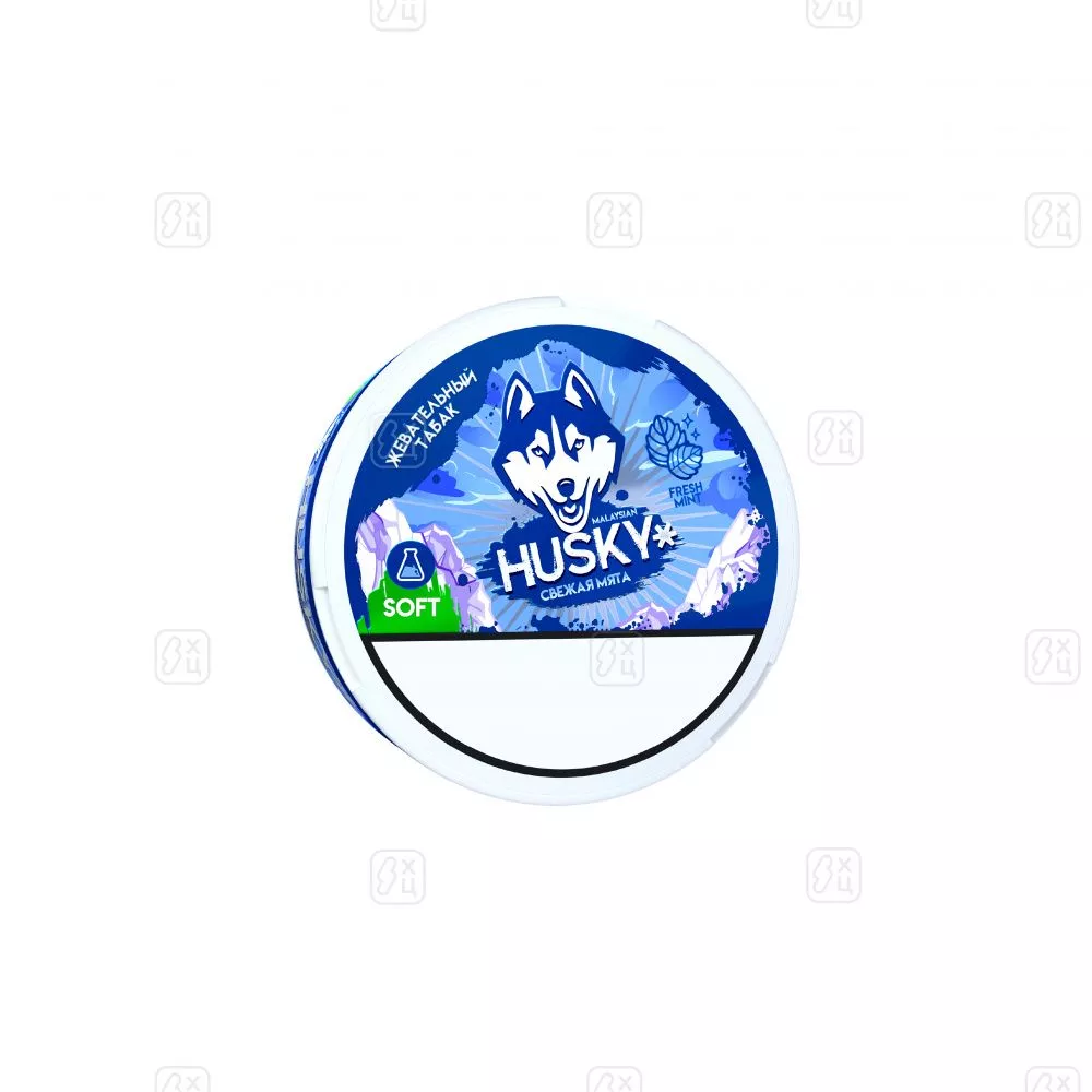 131_Жевательный_табак_HUSKY_со_вкусом_FRESH_MINT