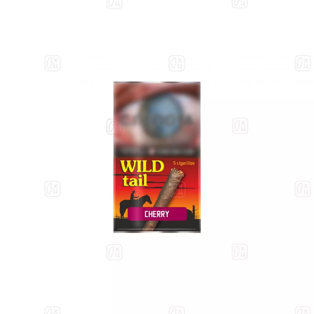 68_Сигариллы_Wild_tail_Cherry_с_ароматом_вишни_5_штук
