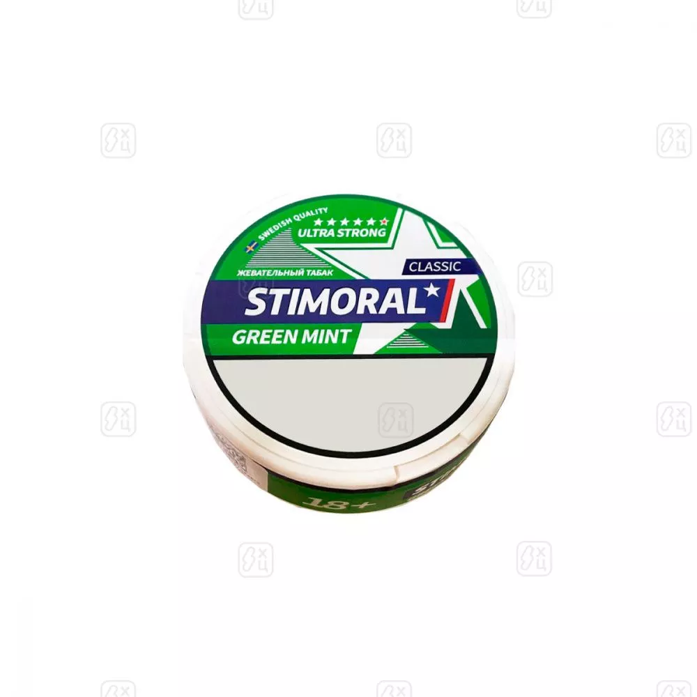 Жевательный_табак_STIMORAL_CLASSIC_с_ароматом_«GREEN_MINT»_10_г_