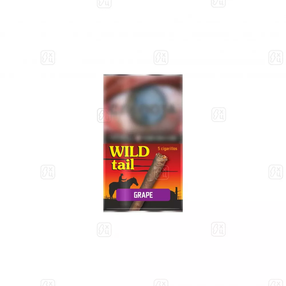 69_Сигариллы_Wild_tail_Grape_с_ароматом_винограда_5_штук