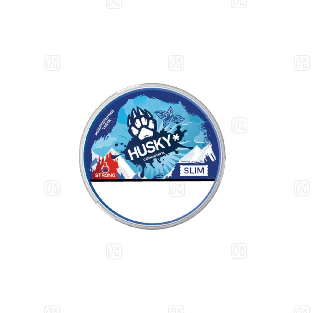 Жевательный_табак_HUSKY_STRONG_SLIM_со_вкусом_FRESH_MINT