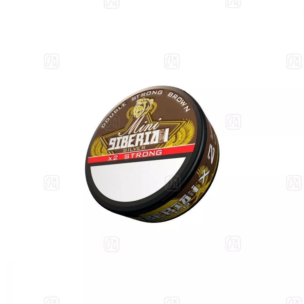 Жевательный_табак_SILVER_SIBERIAN_Brown_Mini_Medium_8г_