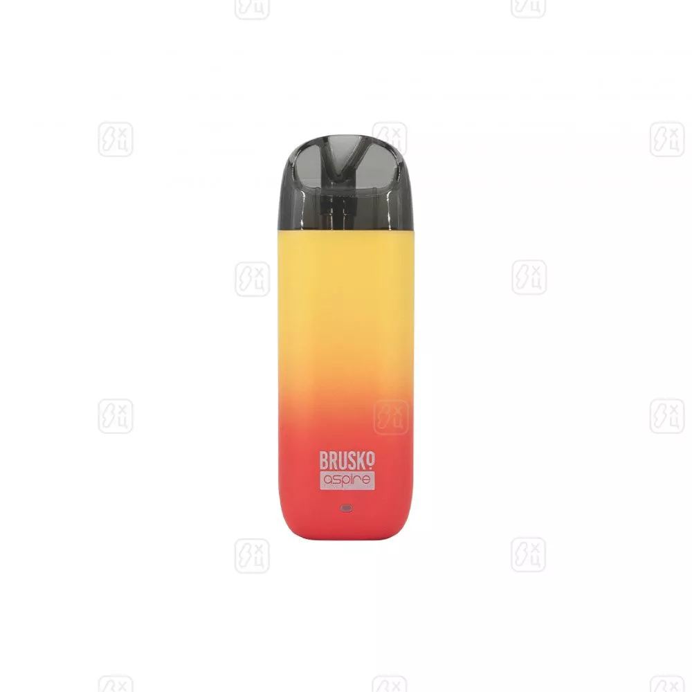 POD-система Brusko Minican 2, 400 mAh, Красно-желтый градиент