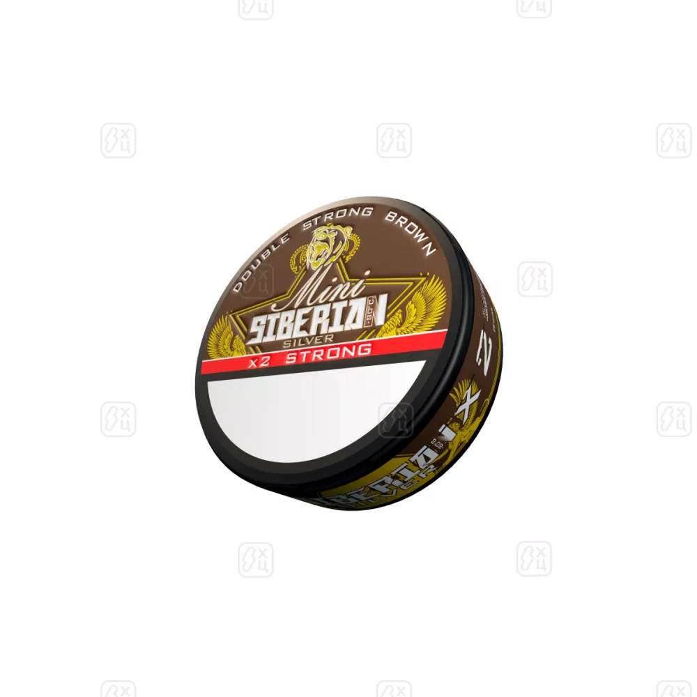 Жевательный_табак_SILVER_SIBERIAN_Brown_Mini_Medium_8г_