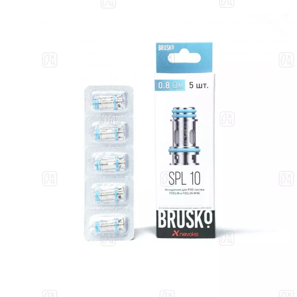 255 Испаритель BRUSKO FEELIN SPL-10, 0.8 Ом