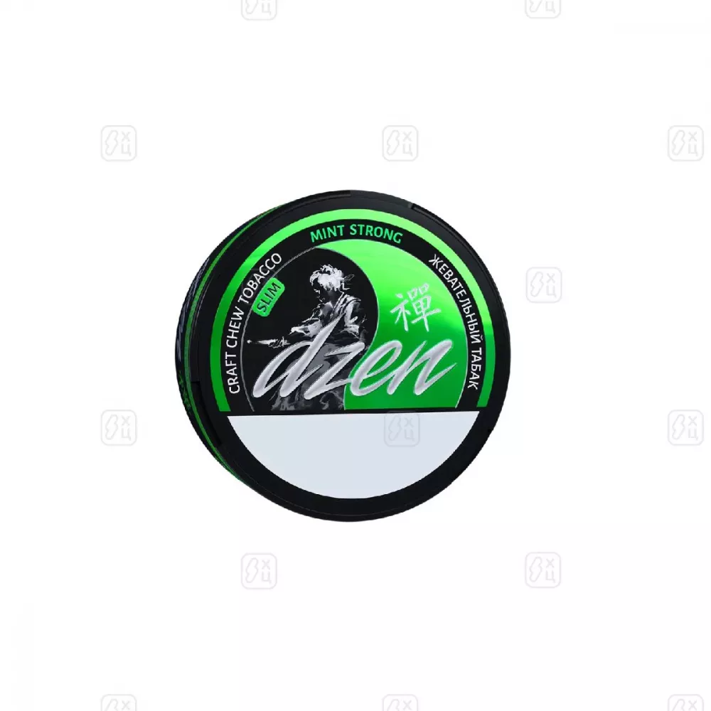 Жевательный_табак_DZEN_STRONG_SLIM_со_вкусом_MINT_9г