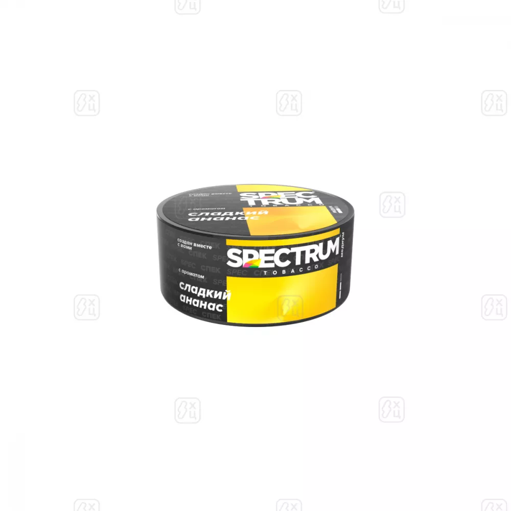 Табак для кальяна Spectrum tobacco медиум с ароматом Сладкий ананас 25 г