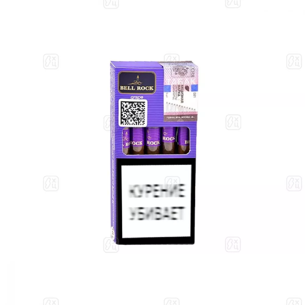 Сигариллы BELL ROCK tip Grape 5шт