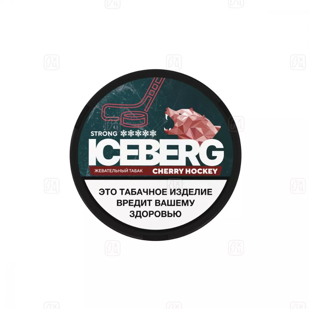 Жевательный табак ICEBERG CHERRY HOCKEY (Морозная вишня)