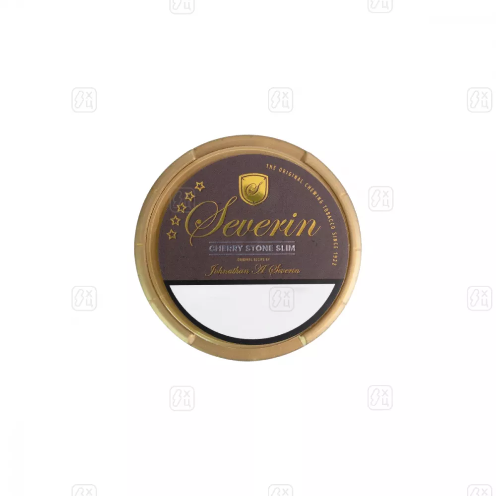 Жевательный табак JOHNATHAN A SEVERIN CHERRY STONE 12гр, 20 паучей, slim, Strong