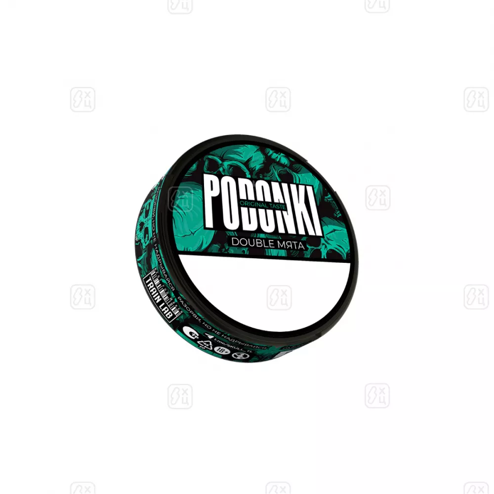 Жевательный_табак_PODONKI_«МЯТА»_strong_double_10_г_