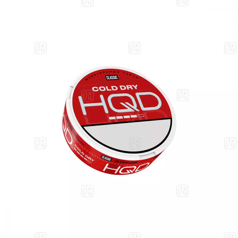 Жевательный табак HQD COLD DRY strong