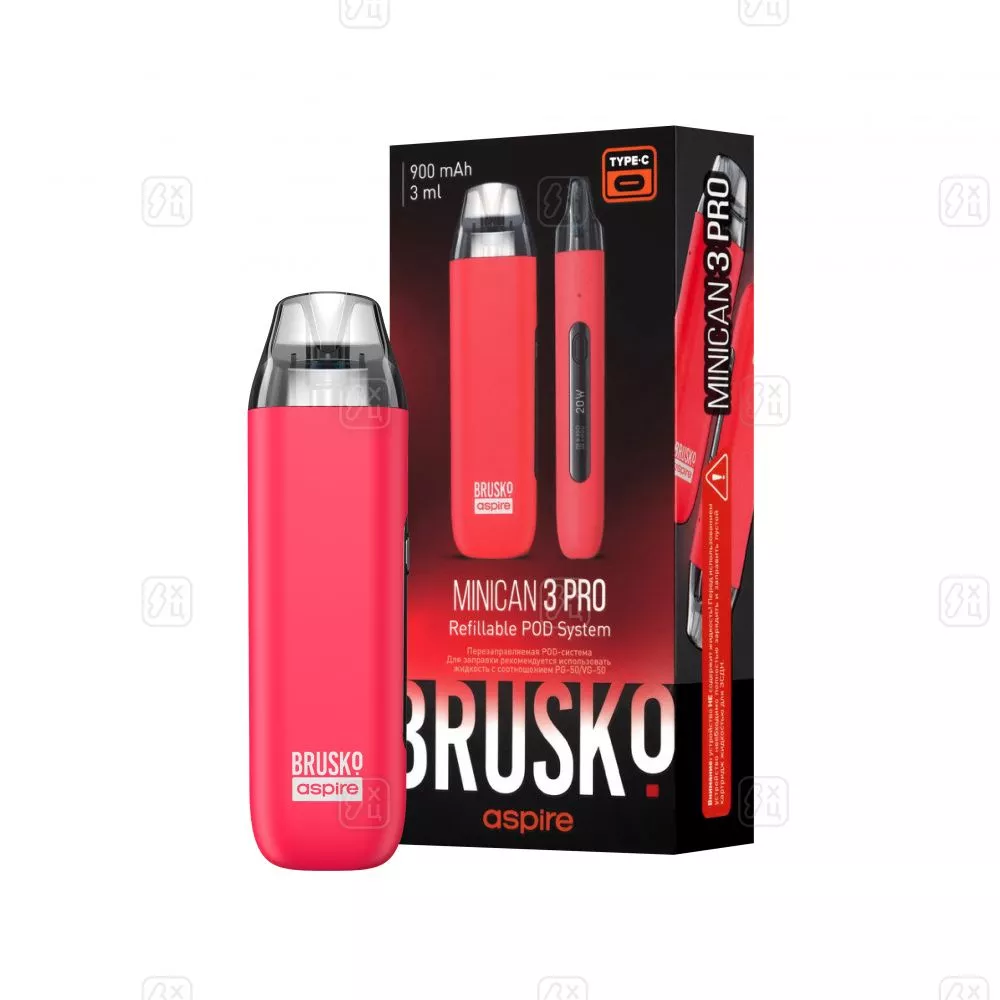 40 BRUSKO MINICAN 3 PRO Красный 1