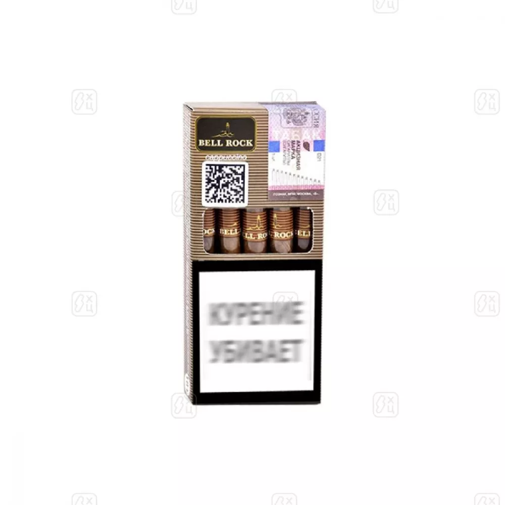 Сигариллы BELL ROCK tip Cappuccino 5шт