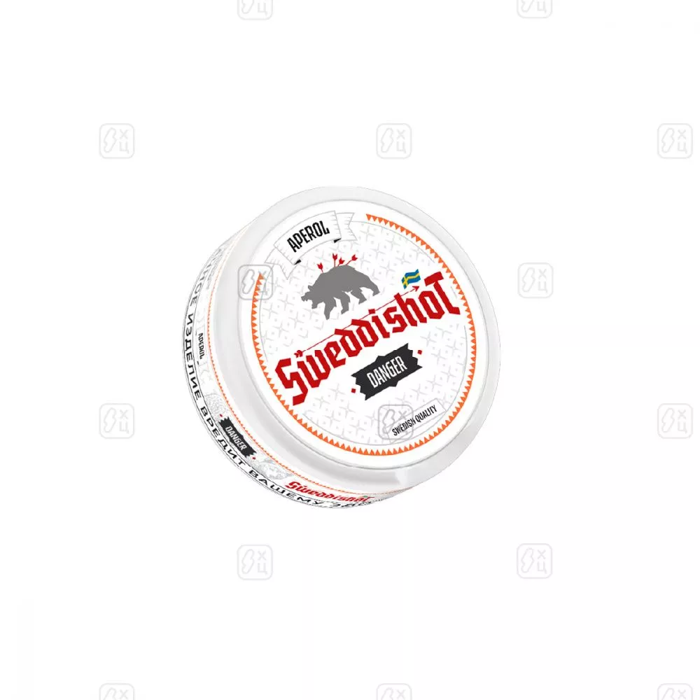 Жевательный_табак_SWEDDISHOT_APEROL_danger_80мг,_13гр_М_100