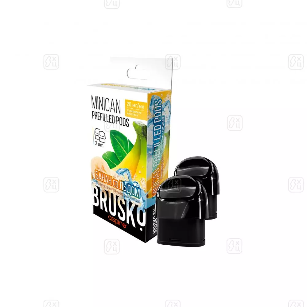 129_Brusko_Картридж_предзаправленный_банан_со_льдом