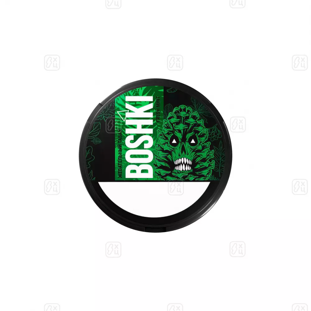 Жевательный табак BOSHKI fresh mint_