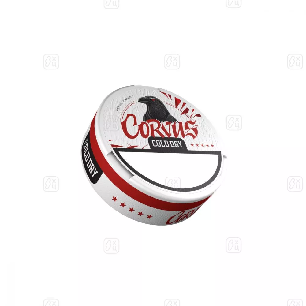 Жевательный_табак_CORVUS_COLD_DRY_strong_11гр