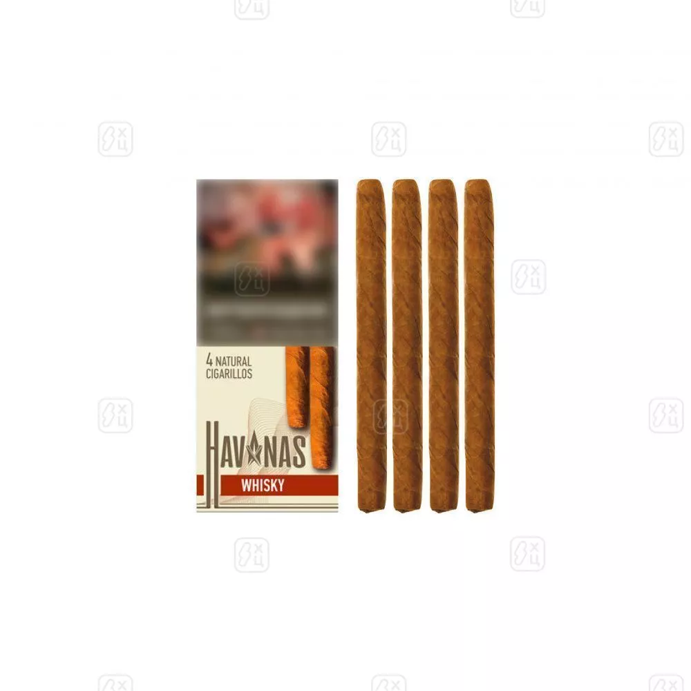 84_Сигариллы_HAV_NAS_Whisky_с_ароматом_выдержанного_виски_пачка