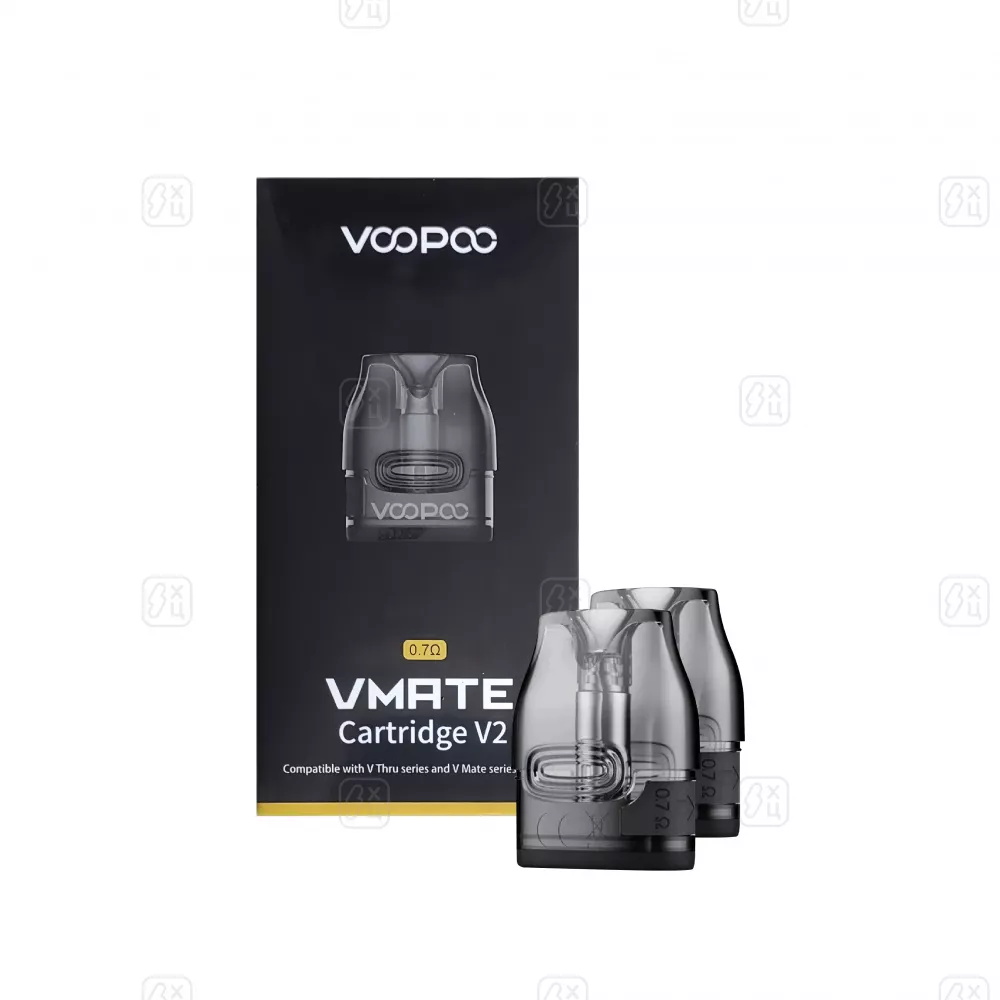 144 VOOPOO VMATE Cartridge 3ml 0.7ohm V2 2PCS Pack