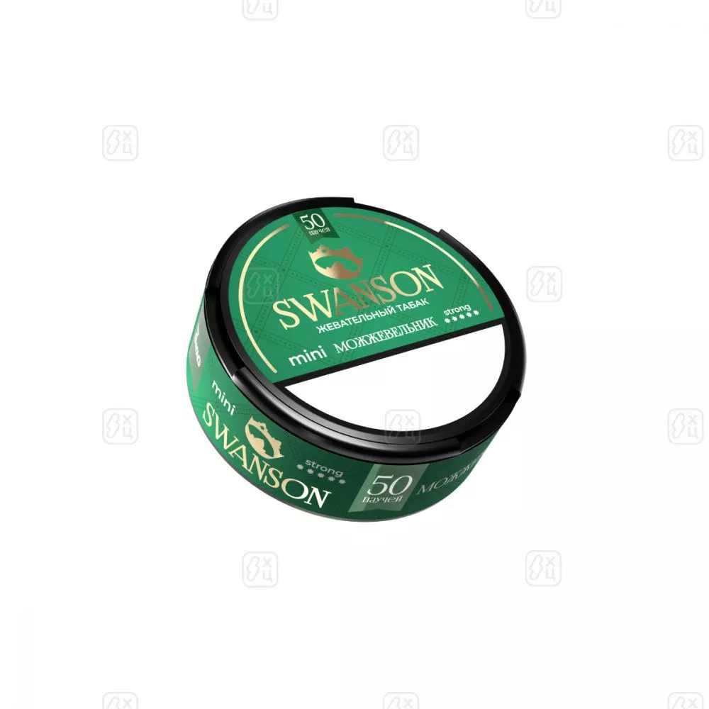 Табак жевательный SWANSON с ароматом Можжевельник mini, 10г