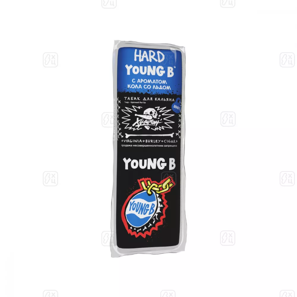 Табак для кальяна Хулиган Hard YOUNG B (Холодная кола), 200 г