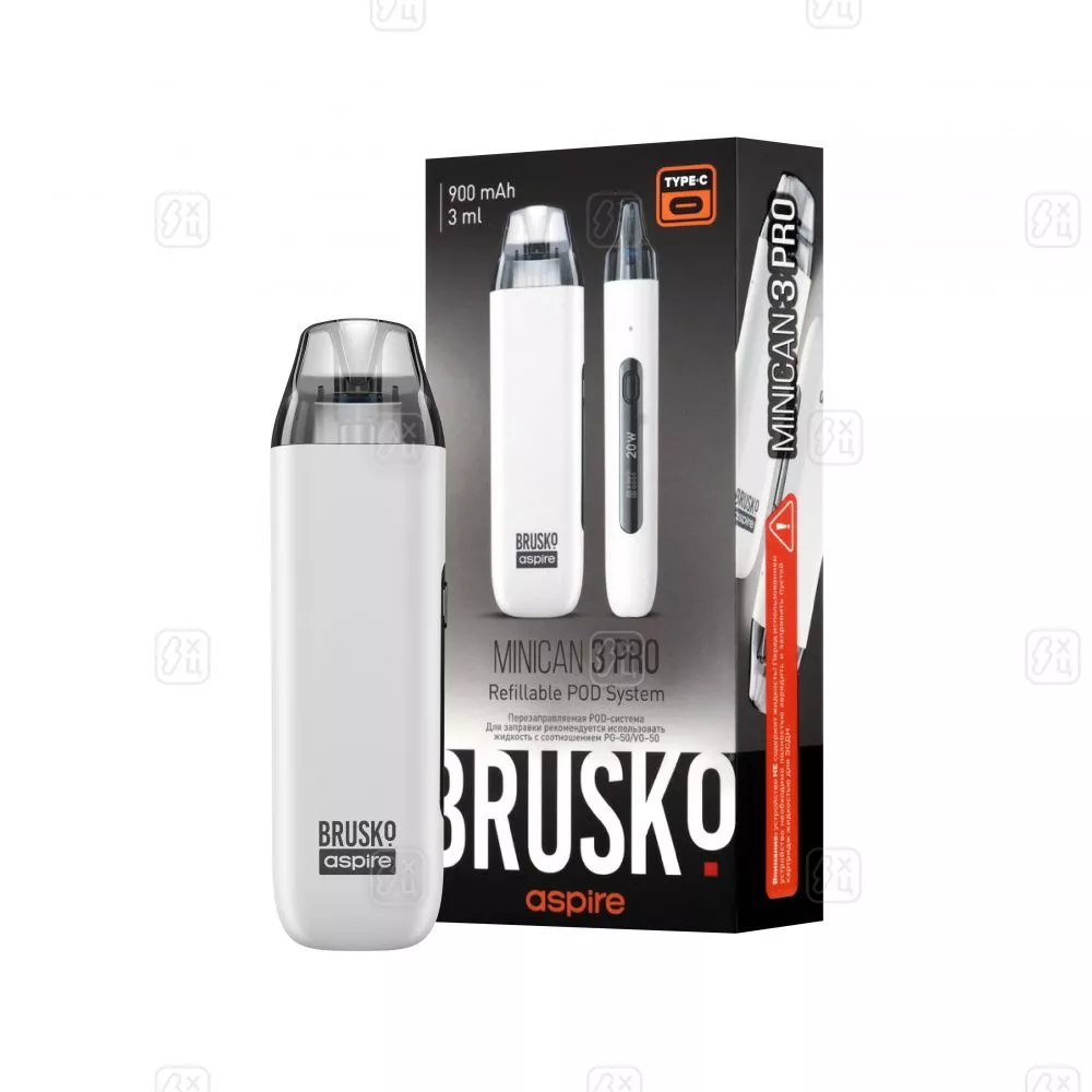 40 BRUSKO MINICAN 3 PRO Белый 1