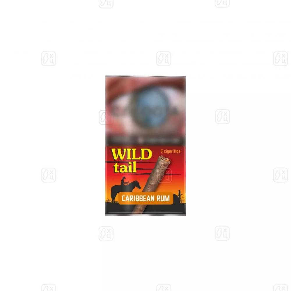 70_Сигариллы_Wild_tail_Rum_с_ароматом_карибского_рома_5_штук