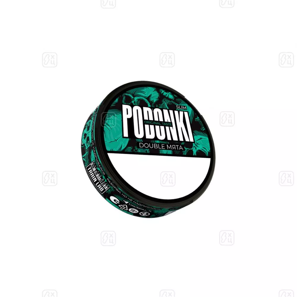 Жевательный_табак_PODONKI_«МЯТА»_strong_slim_double_10_г_