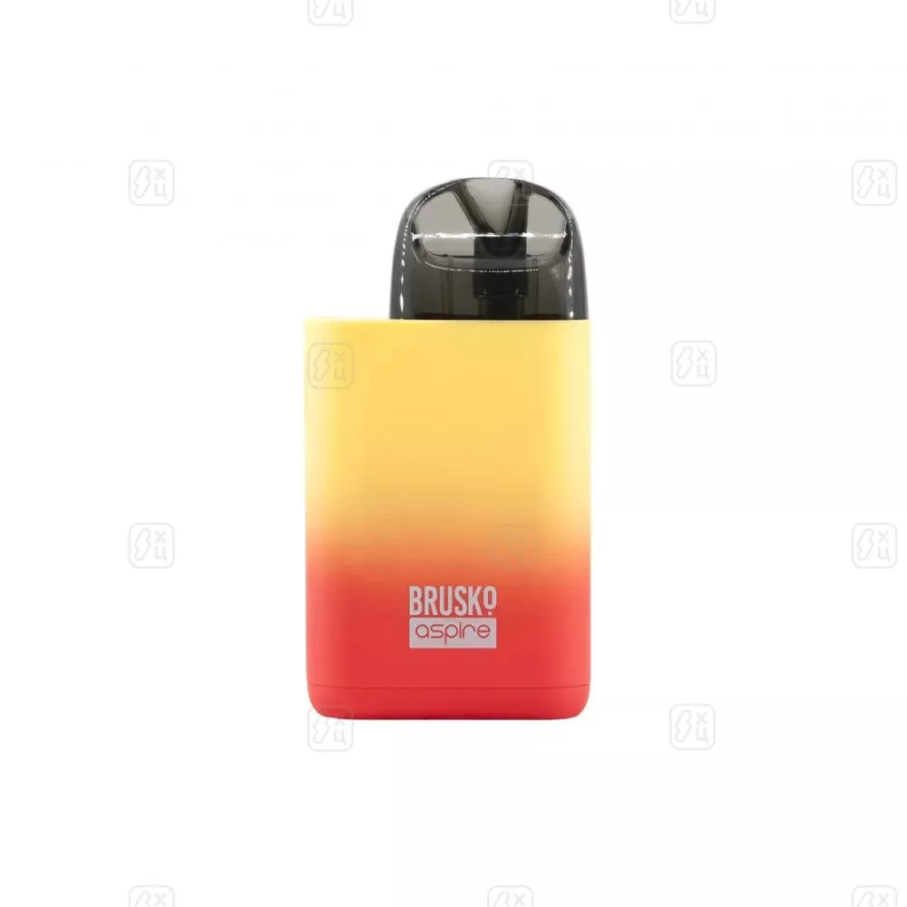 POD-система Brusko Minican Plus, 850 mAh, Красно-желтый градиент