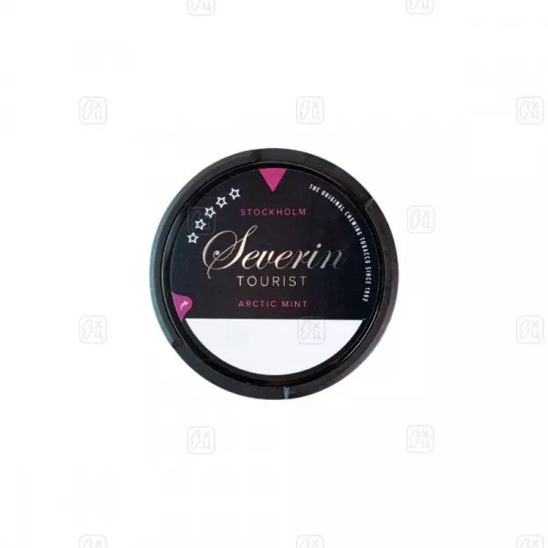 Жевательный табак JOHNATHAN A SEVERIN ARCTIC MINT 12гр, 20 паучей, slim