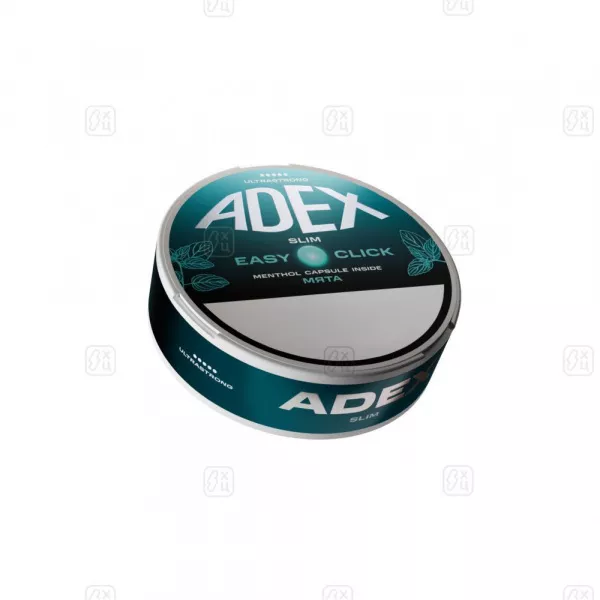 Жевательный_табак_ADEX_CLICK_SLIM_Mint_9_г_ultrastrong_M_