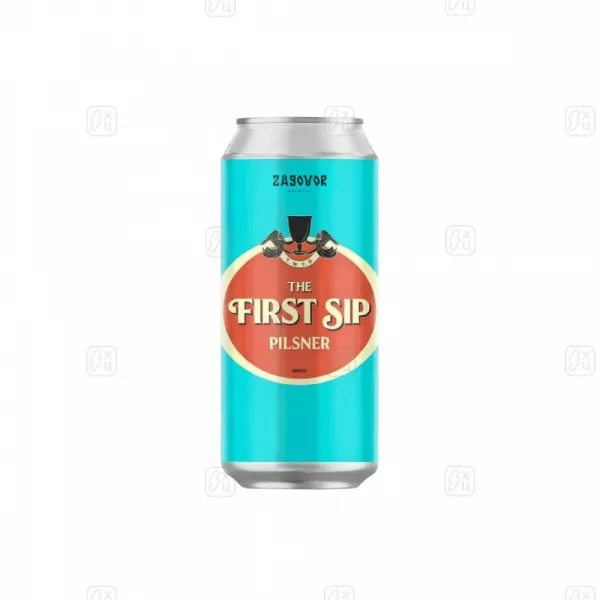 Пиво ZAGOVOR Зе Фёрст Сип, 4,5%, 0,45л.