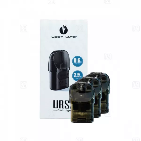 Картридж_Lost_Vape_Ursa_0_6Ω_Ursa_Cartridge_V2_глянец_3_шт_
