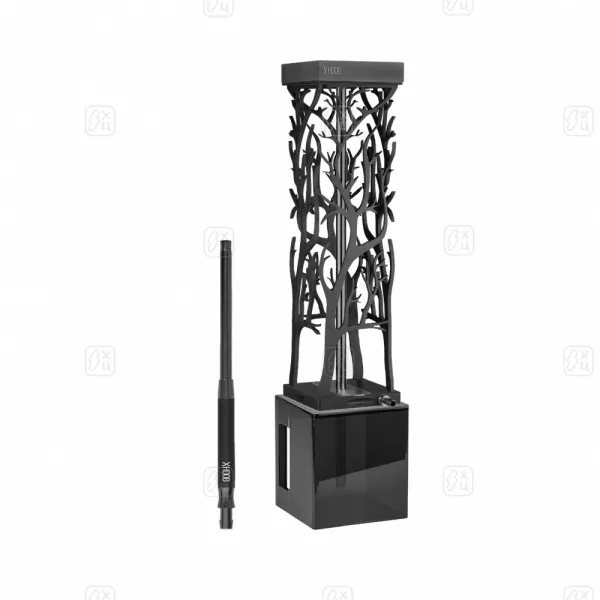 182 Кальян Hoob Leaf Black