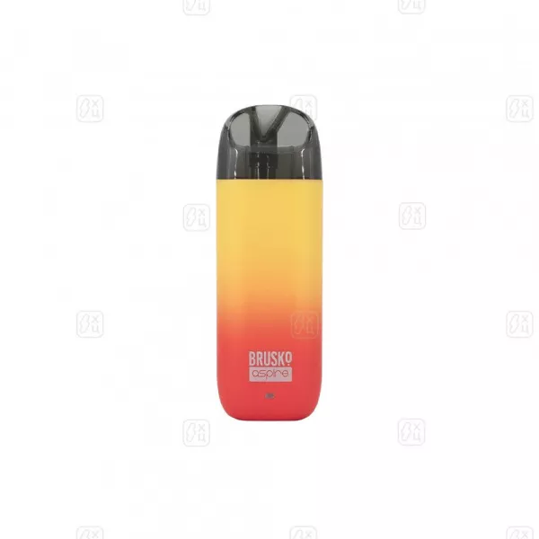 POD-система Brusko Minican 2, 400 mAh, Красно-желтый градиент