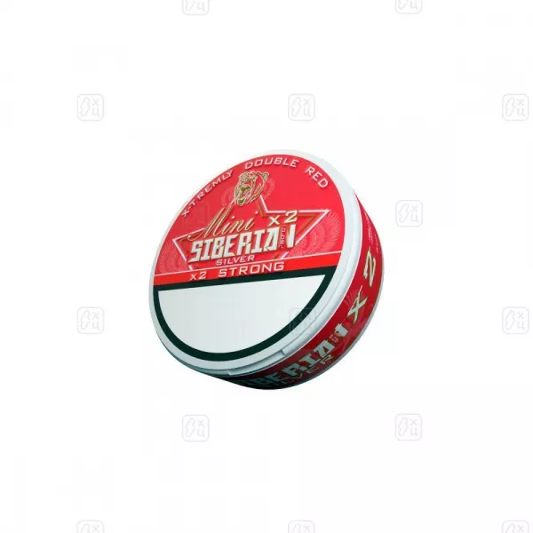 Жевательный табак SILVER SIBERIAN White Dry Mini Strong x2 8г