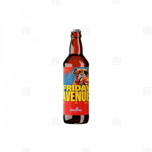 Пиво Friday Avenue American Pale Ale (Фрайдей Авеню Американ Пейл Эль) 4,7% об. Бут 0,5л стекло