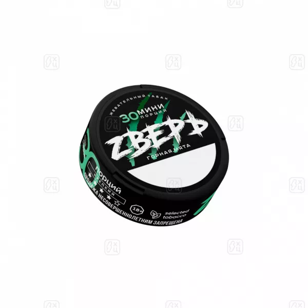 ZВЕРЬ_slim_strong_с_ароматом_Горная_мята_10г_