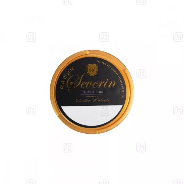 Жевательный табак JOHNATHAN A SEVERIN ICE MINT 12гр, 20 паучей, slim, Strong