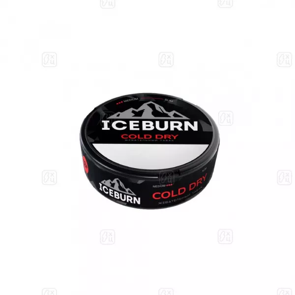 Жевательный_табак_«Iceburn»_slim_medium_«Cold_Dry»
