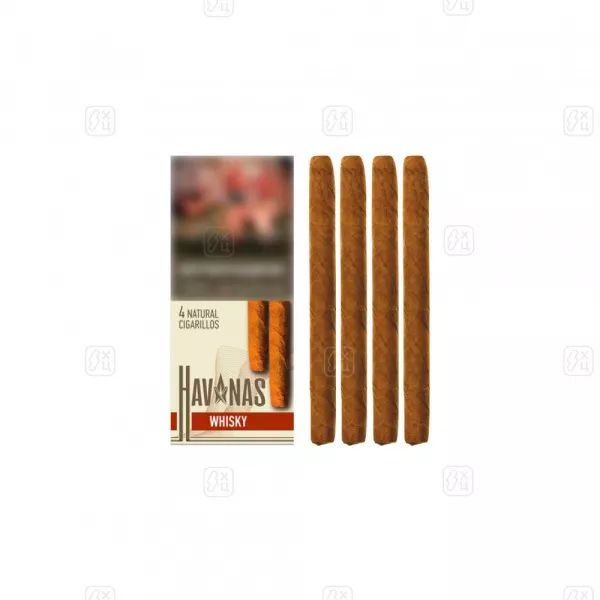 84_Сигариллы_HAV_NAS_Whisky_с_ароматом_выдержанного_виски_пачка