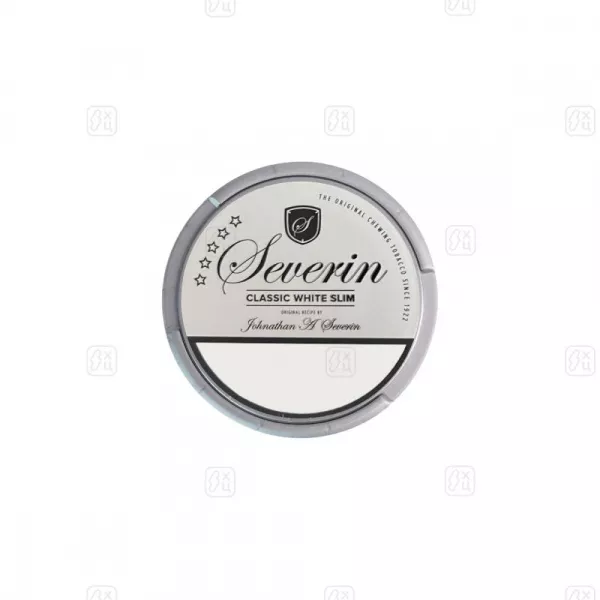 Жевательный табак JOHNATHAN A SEVERIN CLASSIC WHITE 12гр, 20 паучей, slim
