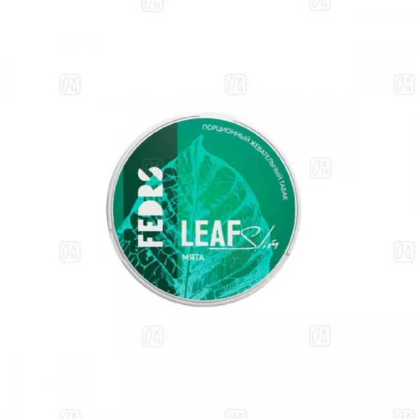 Табак жевательный FEDRS LEAF SLIM МЯТА