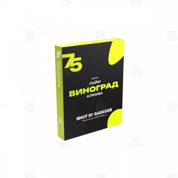 Табак для кальяна Дарксайд Шот (аромат 75 лайм виноград клюква), 25 г