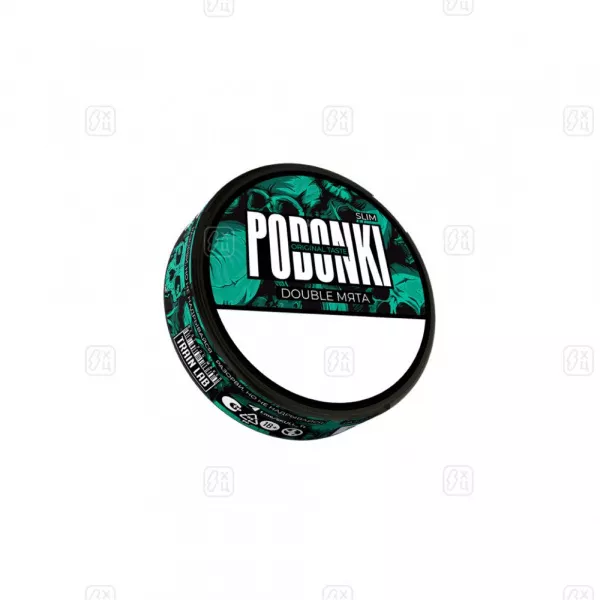 Жевательный_табак_PODONKI_«МЯТА»_strong_slim_double_10_г_